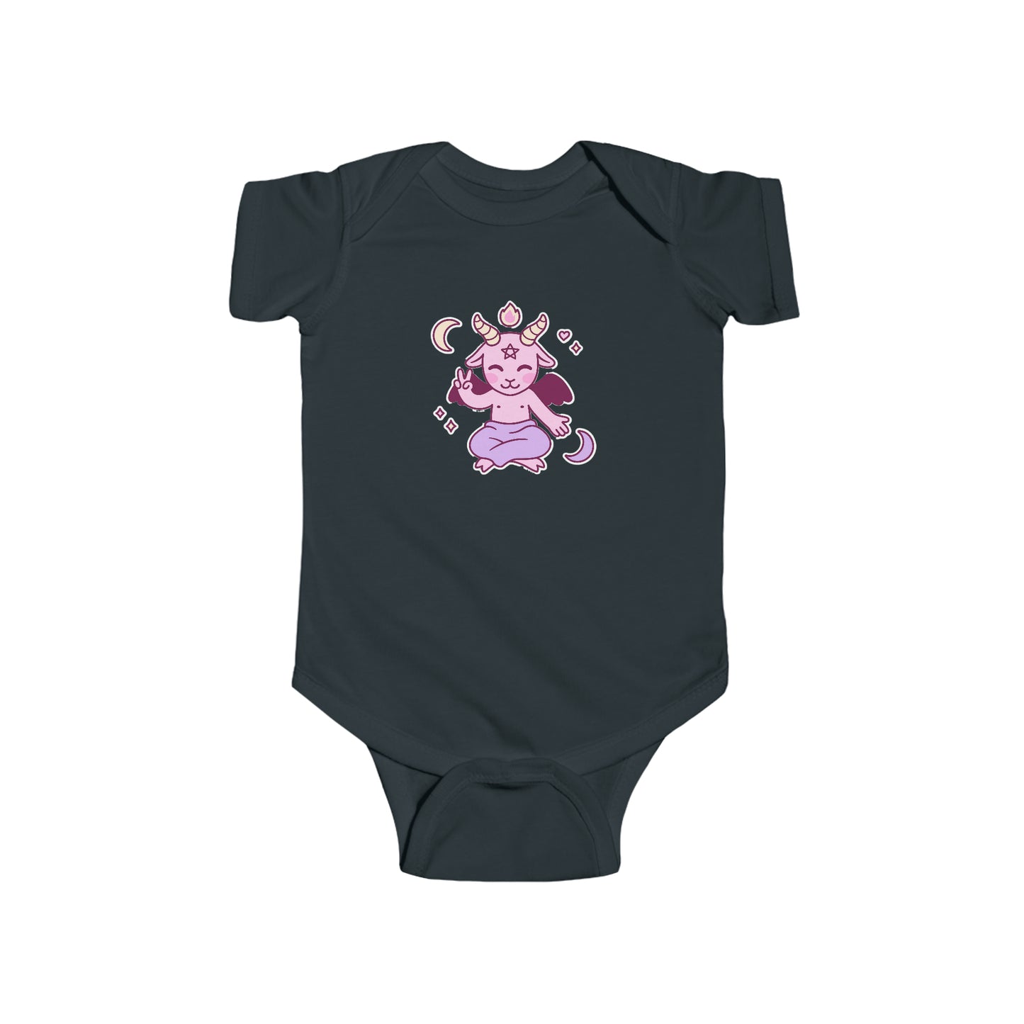 Girls Baby Baphomet Onesie