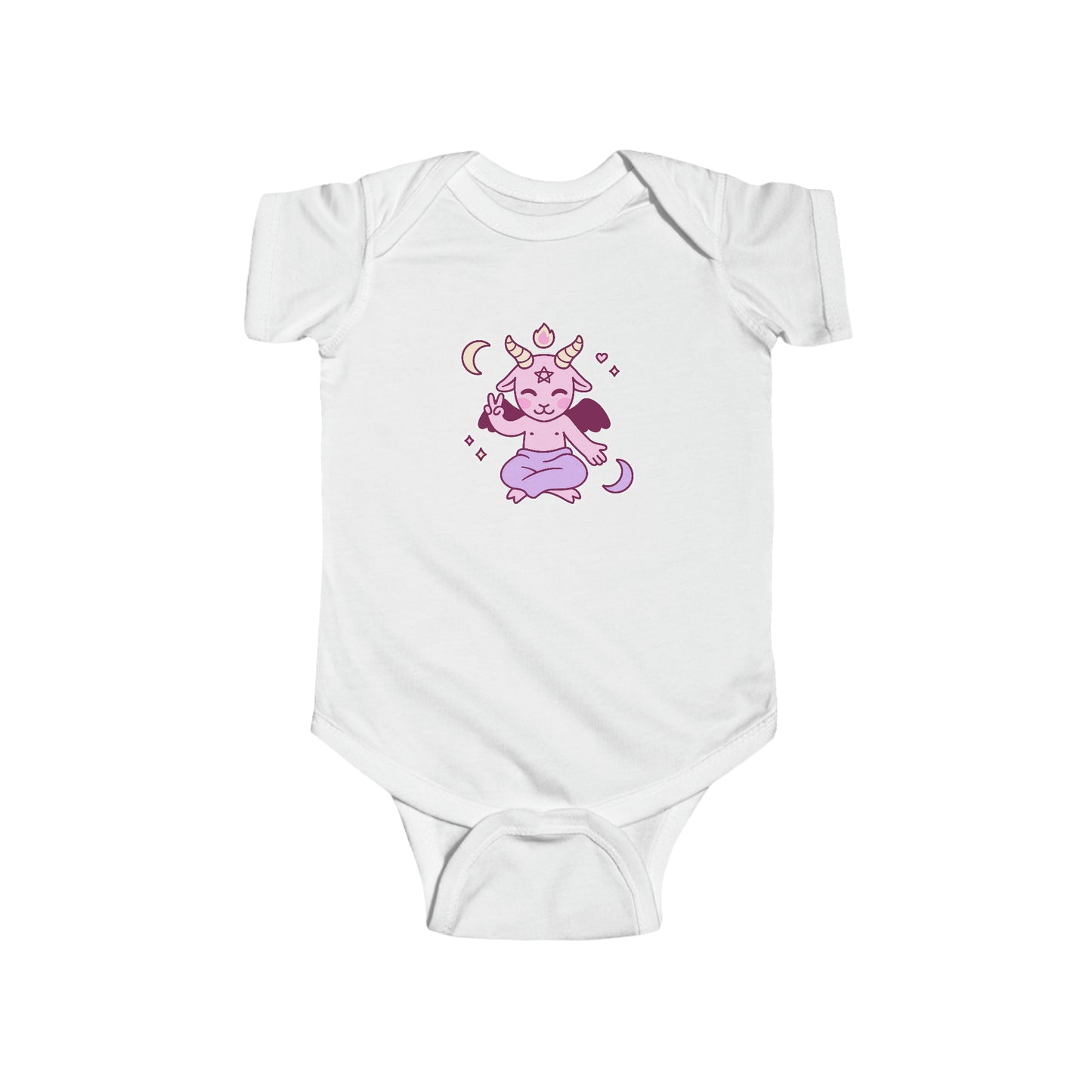 Girls Baby Baphomet Onesie